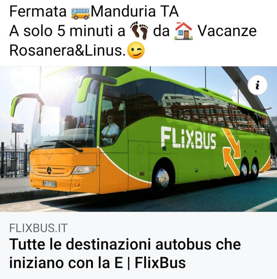 Rosanera&Linus Villa Manduria Exteriör bild